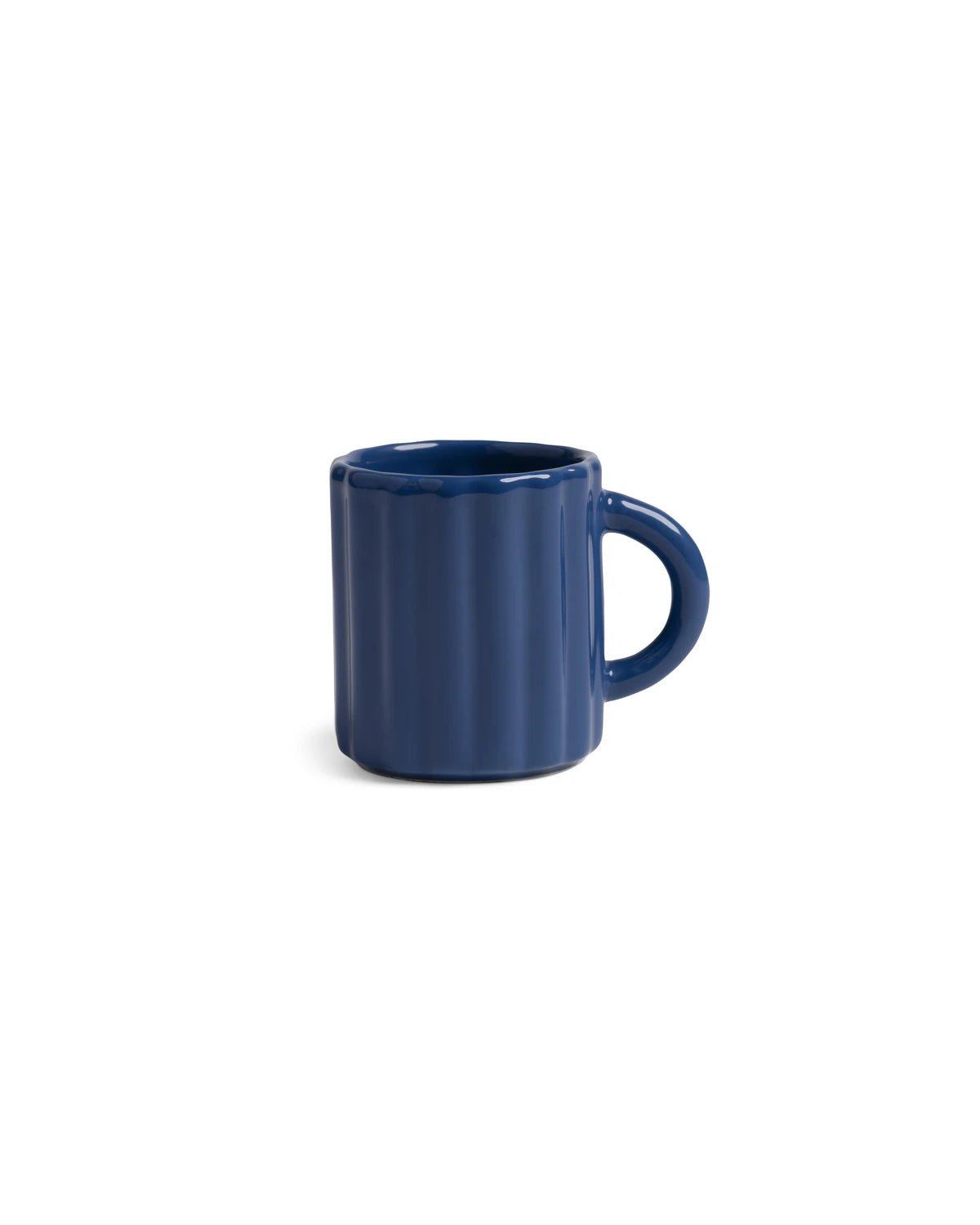 &Klevering - TUBE Espressotasse • Dunkelblau - Kaffee - und Teetasse - ROSA ECK