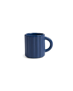 &Klevering - TUBE Espressotasse • Dunkelblau - Kaffee - und Teetasse - ROSA ECK