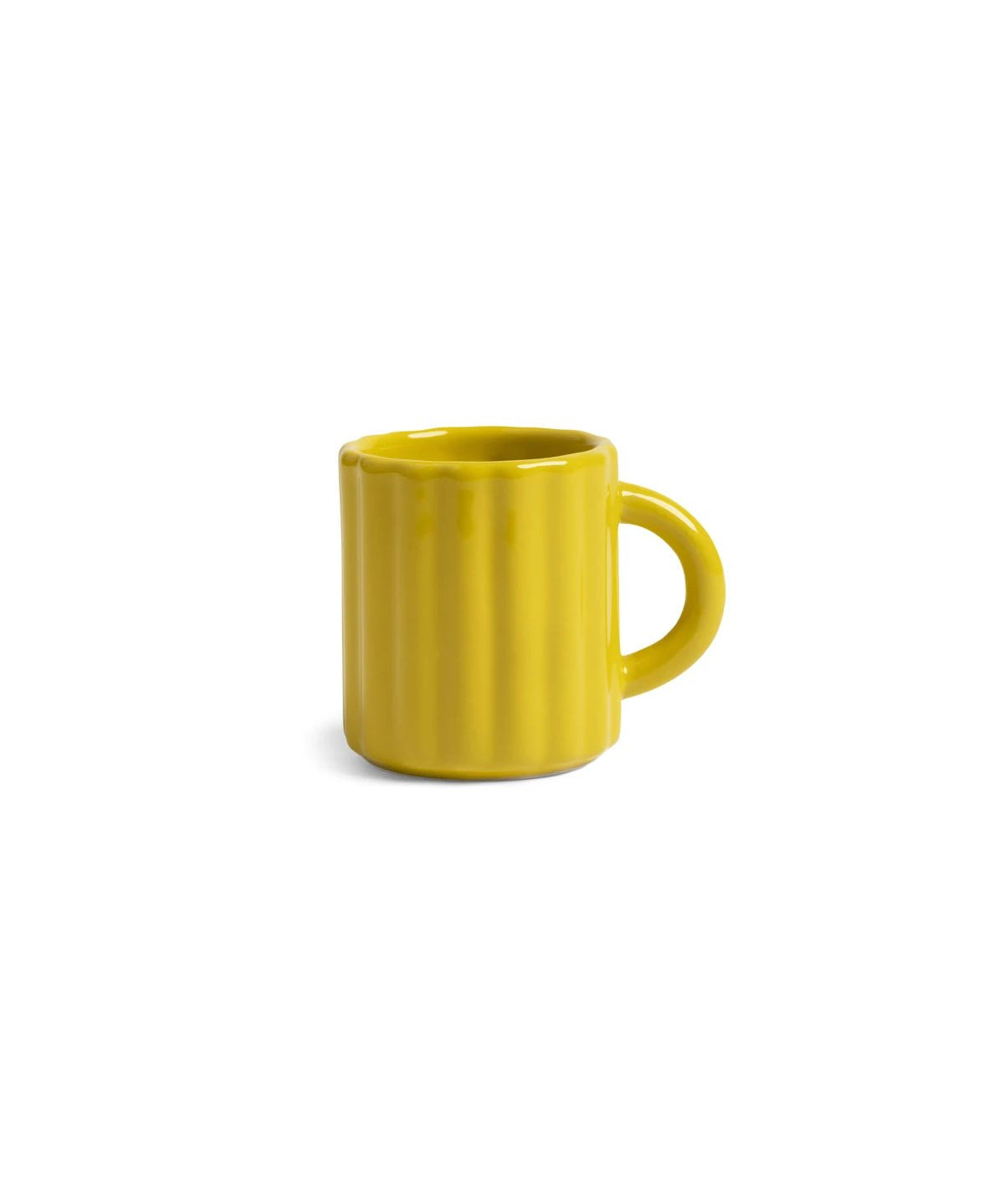 &Klevering - TUBE Espressotasse • Gelb - Kaffee - und Teetasse - ROSA ECK