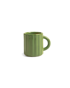 &Klevering - TUBE Espressotasse • Grün - Kaffee - und Teetasse - ROSA ECK