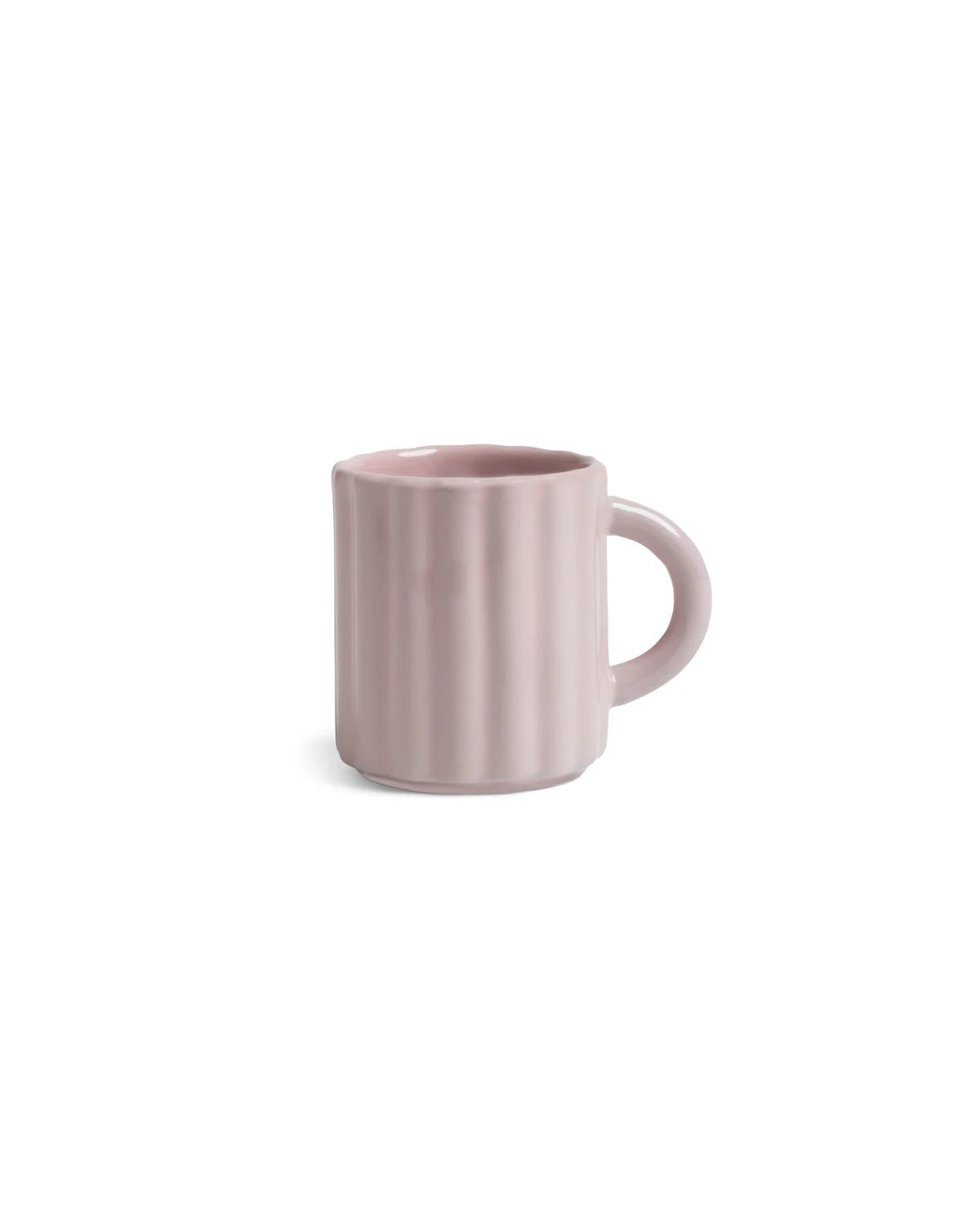 &Klevering - TUBE Espressotasse • Rosa - Kaffee - und Teetasse - ROSA ECK