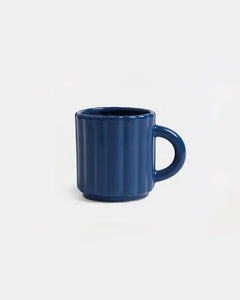 &Klevering - TUBE Tasse | Dunkelblau - Kaffee - und Teetasse - ROSA ECK Concept Store