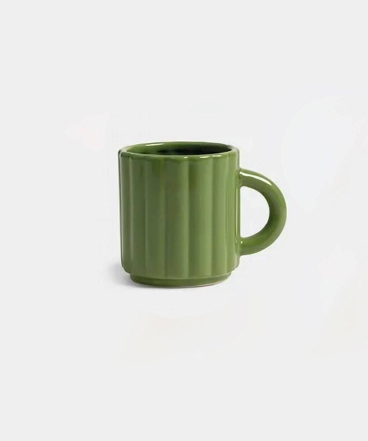 &Klevering - TUBE Tasse | Grün - Kaffee - und Teetasse - ROSA ECK Concept Store