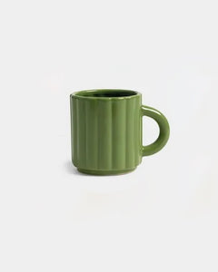 &Klevering - TUBE Tasse | Grün - Kaffee - und Teetasse - ROSA ECK Concept Store