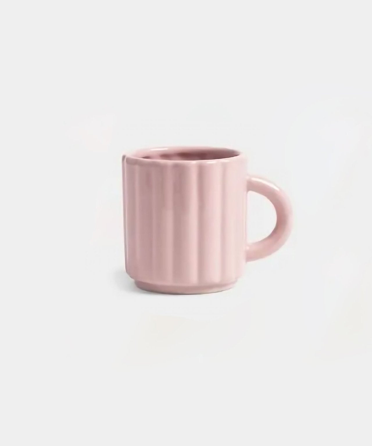 &Klevering - TUBE Tasse | Rosa - Kaffee - und Teetasse - ROSA ECK Concept Store