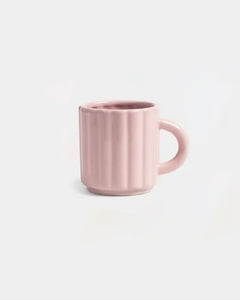 &Klevering - TUBE Tasse | Rosa - Kaffee - und Teetasse - ROSA ECK Concept Store