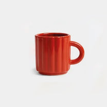 &Klevering - TUBE Tasse | Rot - Kaffee - und Teetasse - ROSA ECK Concept Store