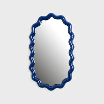 &Klevering - ZIGZAG Wandspiegel • Blau - ROSA ECK
