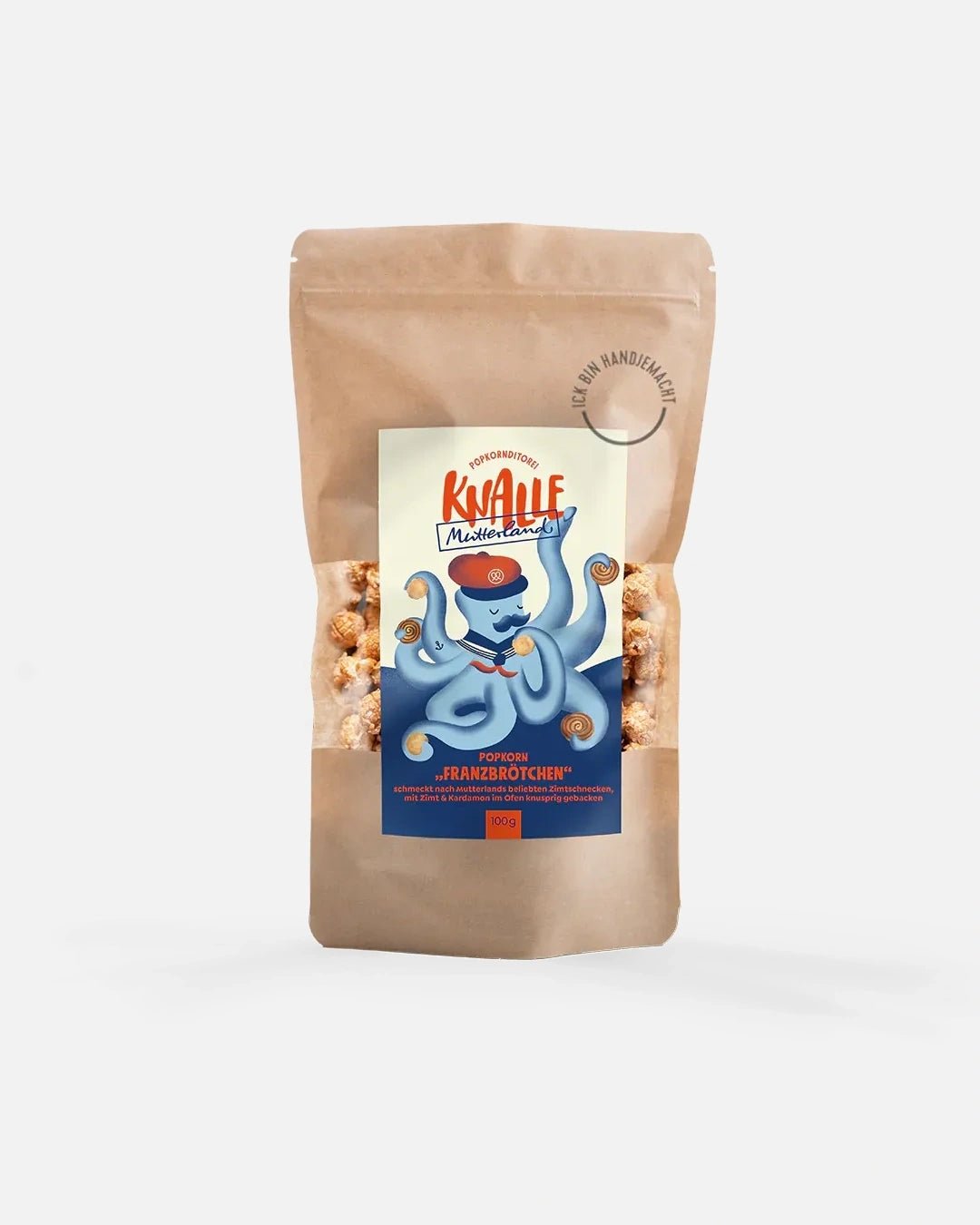 Knalle Popcorn - Franzbrötchen Popcorn (40 g) - ROSA ECK
