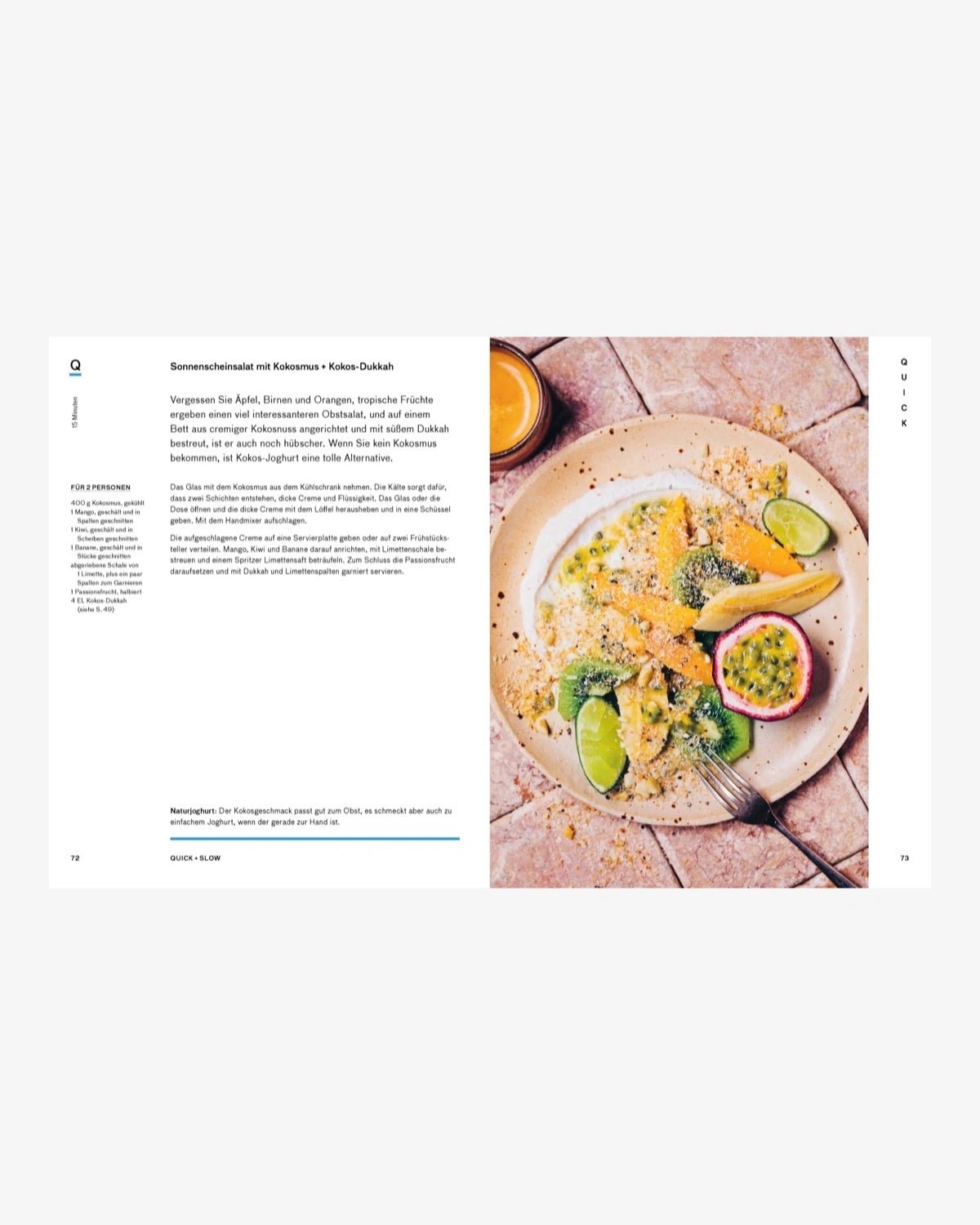 Knesebeck Verlag - DIE GRÜNE KÜCHE – QUICK + SLOW Kochbuch - ROSA ECK