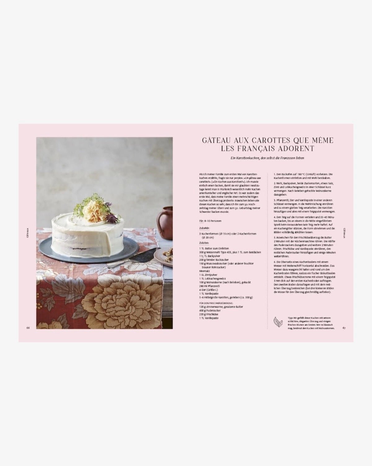 Knesebeck Verlag - VOILÀ! Einfach französisch backen – Kochbuch - ROSA ECK