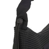 Lässig - LUNUA Wickeltasche Crossbody • Nubbed black - ROSA ECK