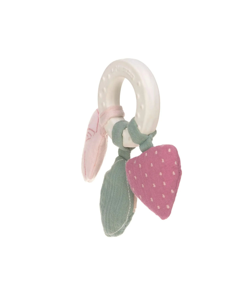 Lässig - Beißring aus Naturkautschuk • Butterfly - Babyspielzeug - ROSA ECK Concept Store