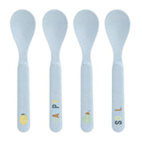 Lässig - HAPPY FRUITS Kinder - Löffel Set • Zitrone - ROSA ECK