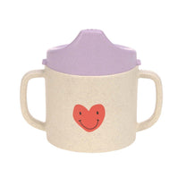 Lässig - HAPPY RASCALS Trinklernbecher | Herz - Kindergeschirr - ROSA ECK - Becher, ,