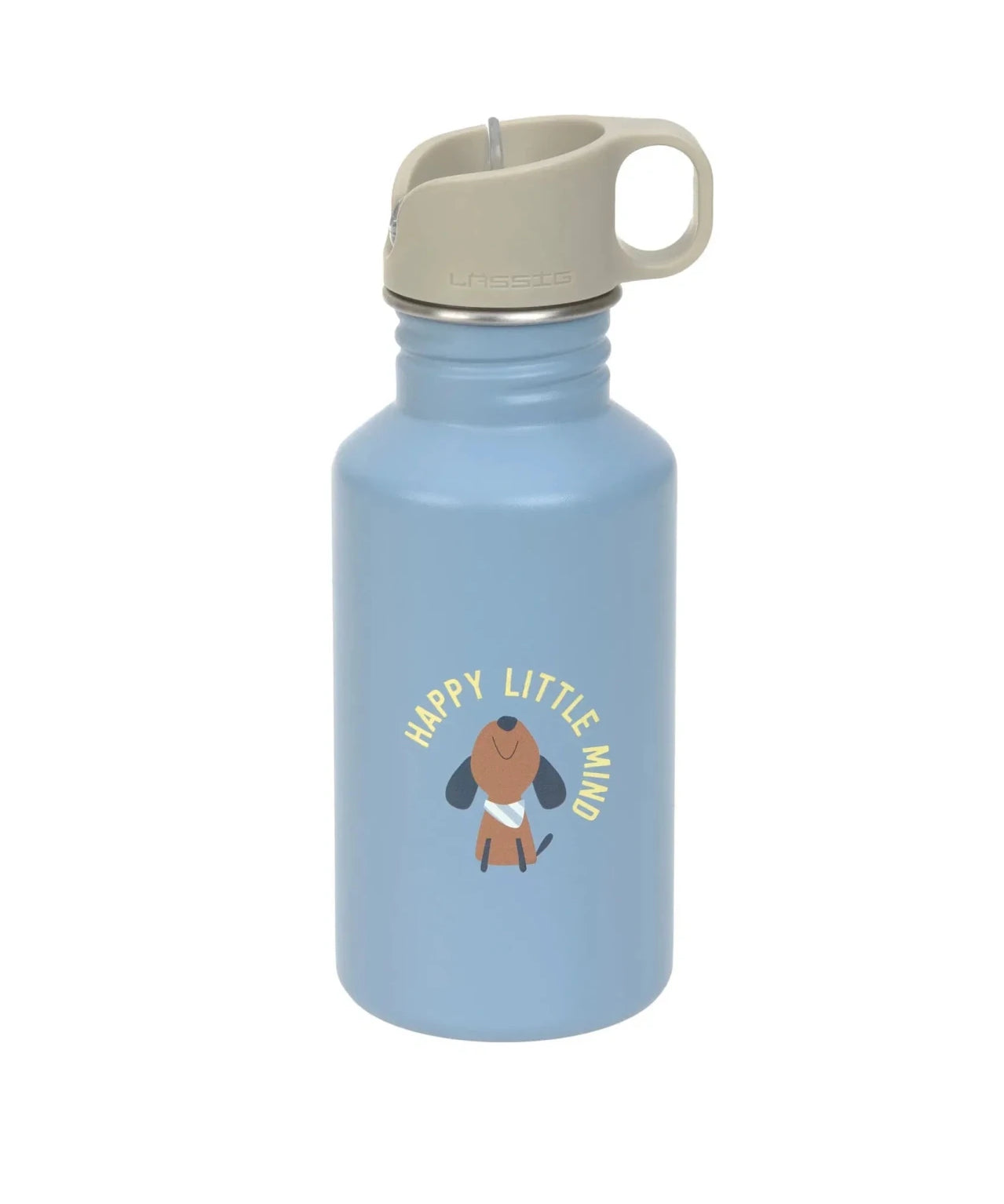 Lässig - Kinder - Trinkflasche aus Edelstahl • Pattern Party blue green - ROSA ECK