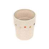 Lässig - LITTLE MATEYS Kindergeschirr (4er - Set) | Spicy Orange - Kindergeschirr - ROSA ECK - Becher, Löffel, Schüssel