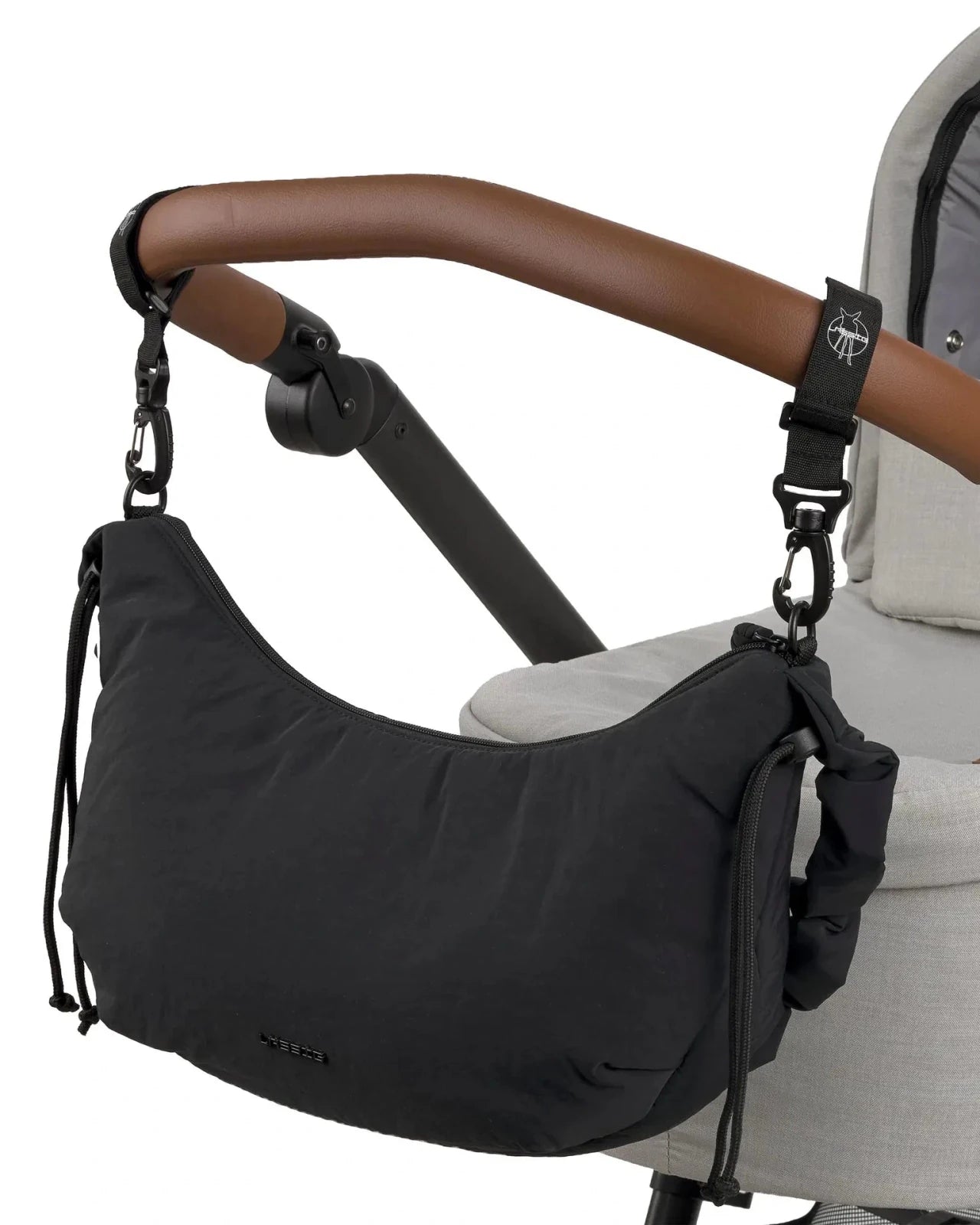 Lässig - LUNUA Wickeltasche Crossbody • black - ROSA ECK