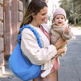 Lässig - LUNUA Wickeltasche Crossbody • blue - ROSA ECK