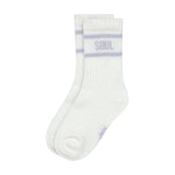 Lässig - Socken für Kinder (3er Set) • Pfirsich/Flieder - ROSA ECK