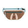 Lässig - TINY TEAM Mini - Bauchtasche für Kinder • Hund - ROSA ECK