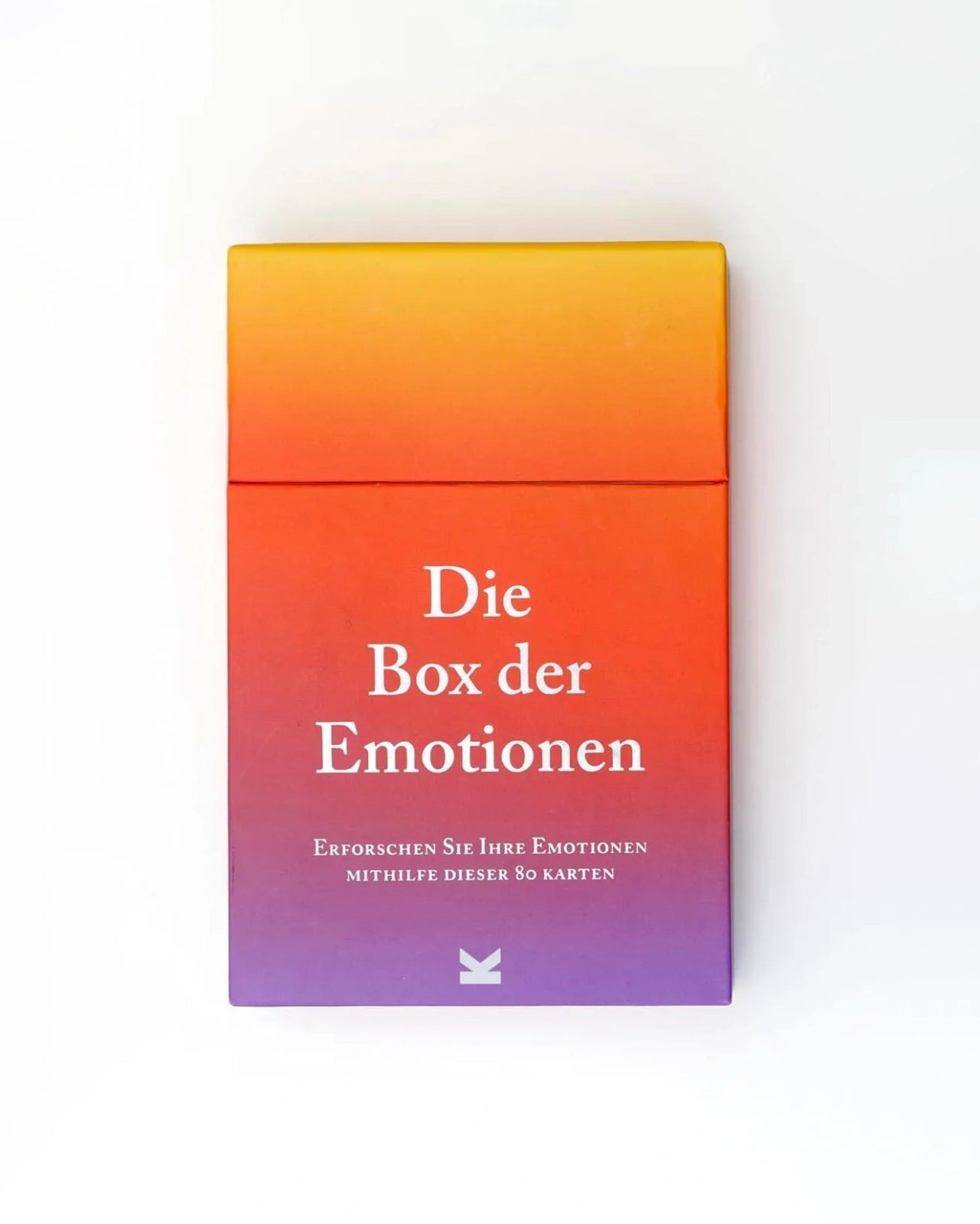 Laurence King Publishing - DIE BOX DER EMOTIONEN 80 Karten zur Selbstreflexion - Spiel - ROSA ECK