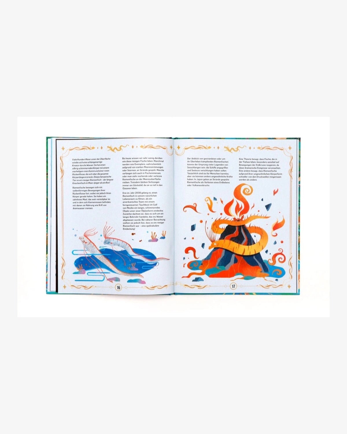 Laurence King Publishing - ECHTE MEERESUNGEHEUER Kinderbuch - ROSA ECK