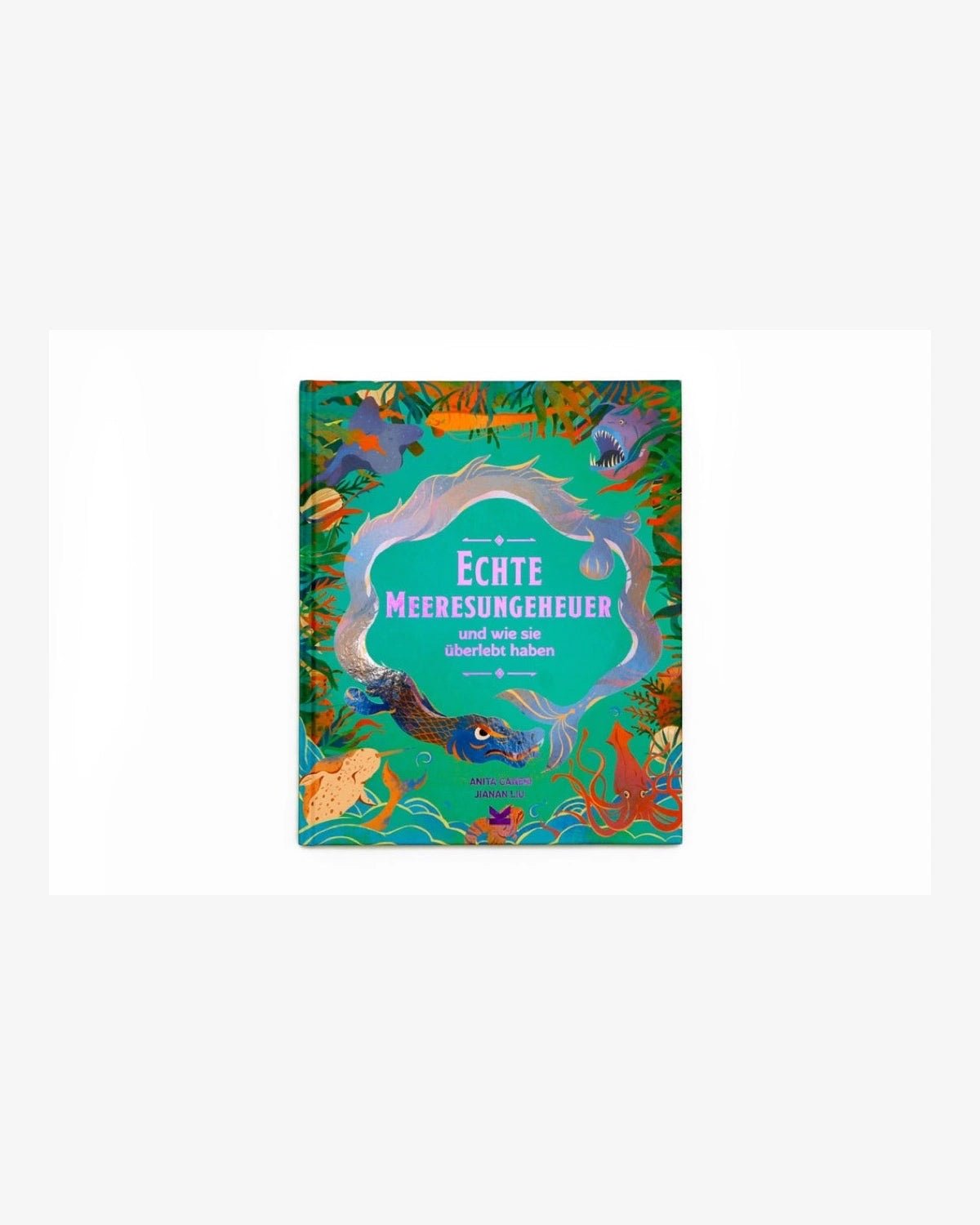 Laurence King Publishing - ECHTE MEERESUNGEHEUER Kinderbuch - ROSA ECK