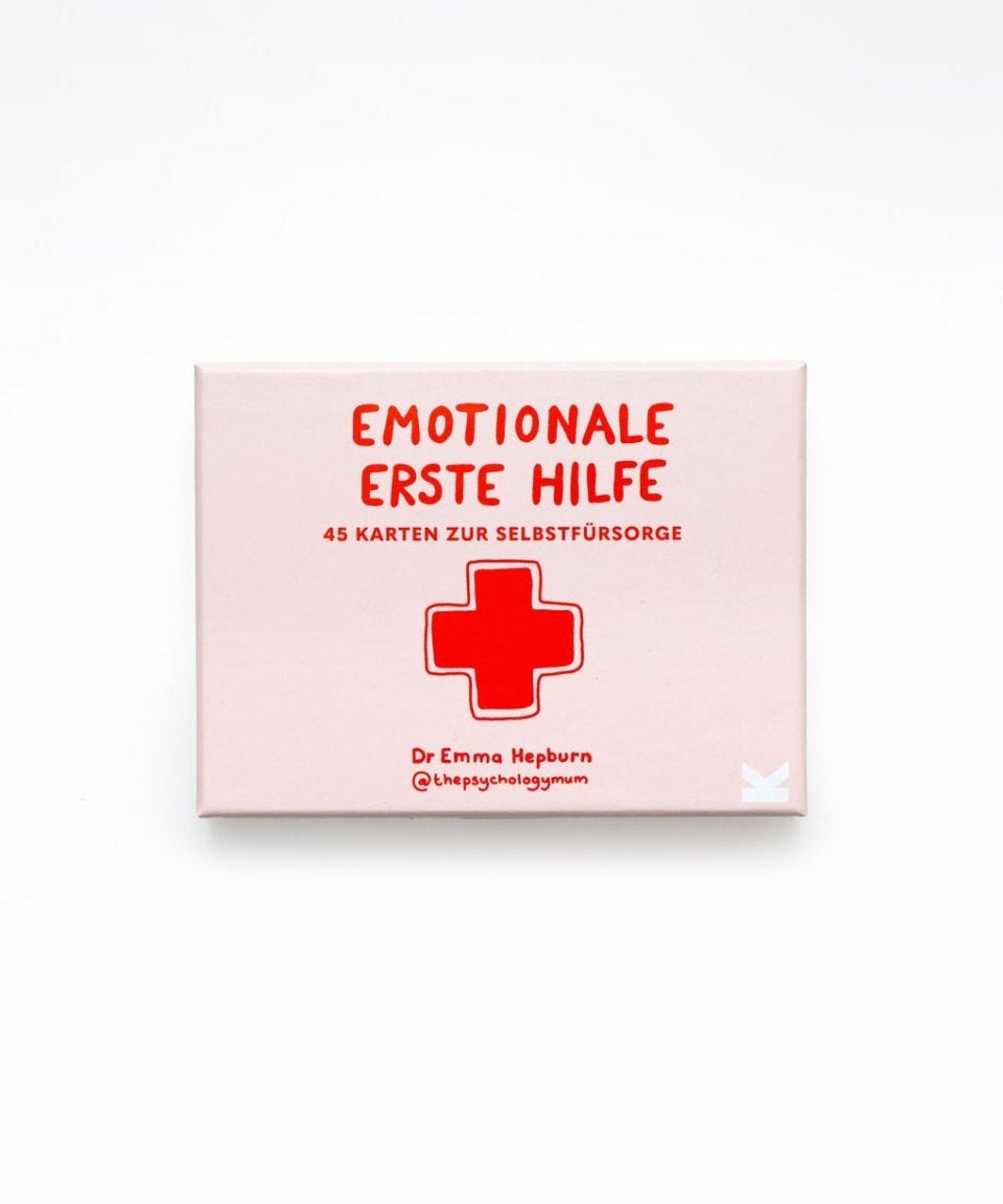 Laurence King Publishing - EMOTIONALE ERSTE HILFE Kartenset - ROSA ECK - LKG, ,