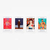 Laurence King Publishing - LIEBES - ORAKEL MINI Tarotkarten - Spiel - ROSA ECK