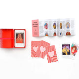 Laurence King Publishing - LIEBES - ORAKEL MINI Tarotkarten - Spiel - ROSA ECK