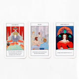 Laurence King Publishing - LIEBES - ORAKEL MINI Tarotkarten - Spiel - ROSA ECK