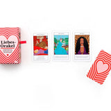 Laurence King Publishing - LIEBES - ORAKEL MINI Tarotkarten - Spiel - ROSA ECK