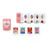Laurence King Publishing - LIEBES - ORAKEL MINI Tarotkarten - Spiel - ROSA ECK