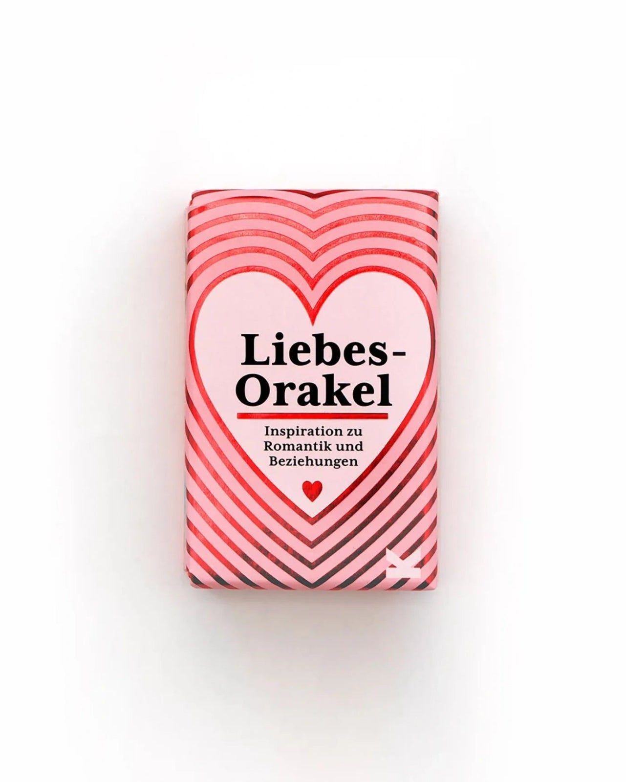 Laurence King Publishing - LIEBES - ORAKEL MINI Tarotkarten - Spiel - ROSA ECK