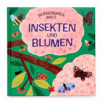 Laurence King Publishing - WUNDERBARER WALD Kinderbuch • Insekten und Blumen - ROSA ECK