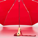 Regenschirm mit Entenkopf • Tomato Red