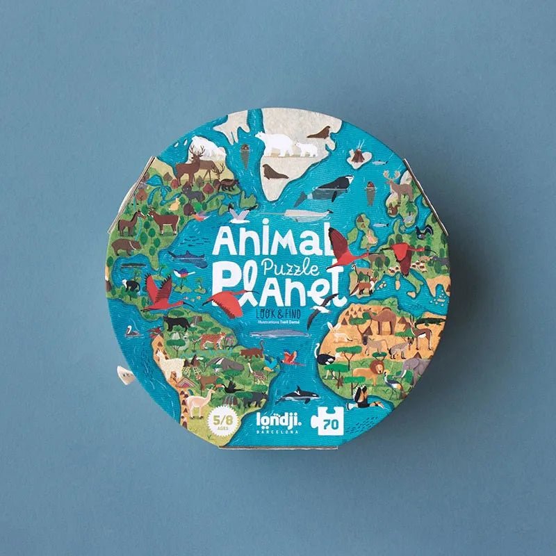 Londji - ANIMAL PLANET Kinder - Puzzle - Puzzle - ROSA ECK