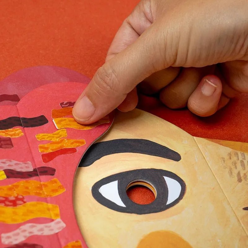 Londji - BE WILD! LION Aktivitätsset • Maske & Sticker - Spielzeug - ROSA ECK