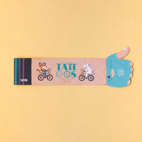Londji - BIKES Temporäre Kinder - Tattoos - Kindertattoos - ROSA ECK