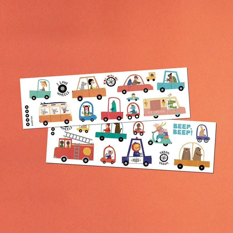 Londji - Kinder - Tattoos • Beep, Beep! - ROSA ECK