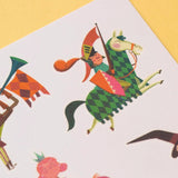 Londji - Kinder-Tattoos • Chevaliers - ROSA ECK