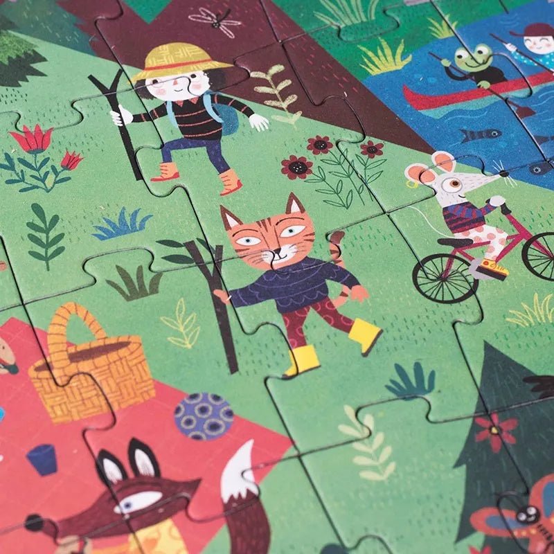 Londji - LET'S GO TO THE MOUNTAIN Kinder - Puzzle - Puzzle - ROSA ECK