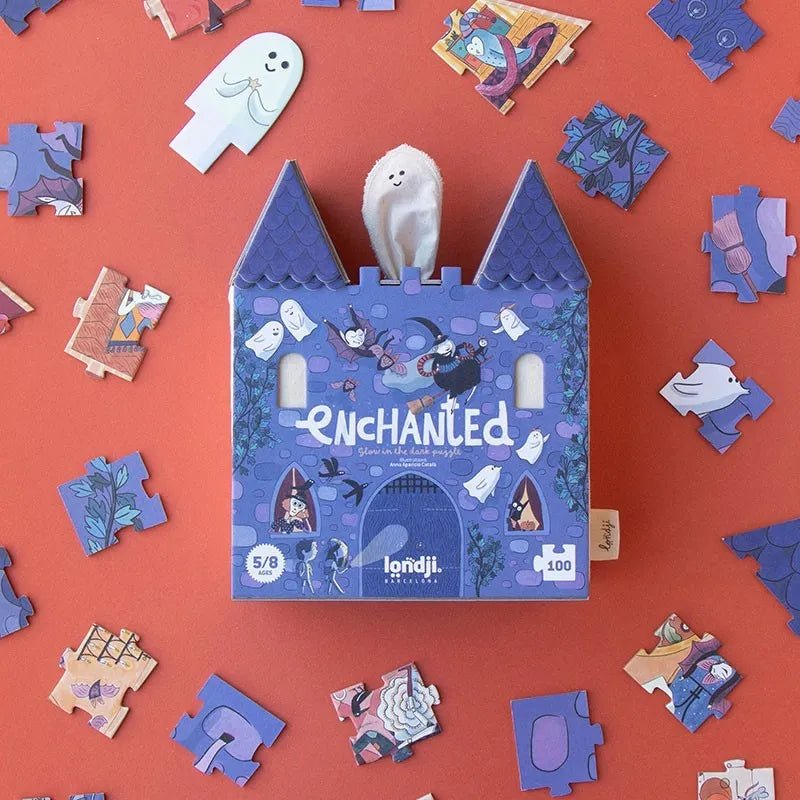 Londji - Leuchtendes Kinder - Puzzle (ab 3 Jahren) • Enchanted - ROSA ECK