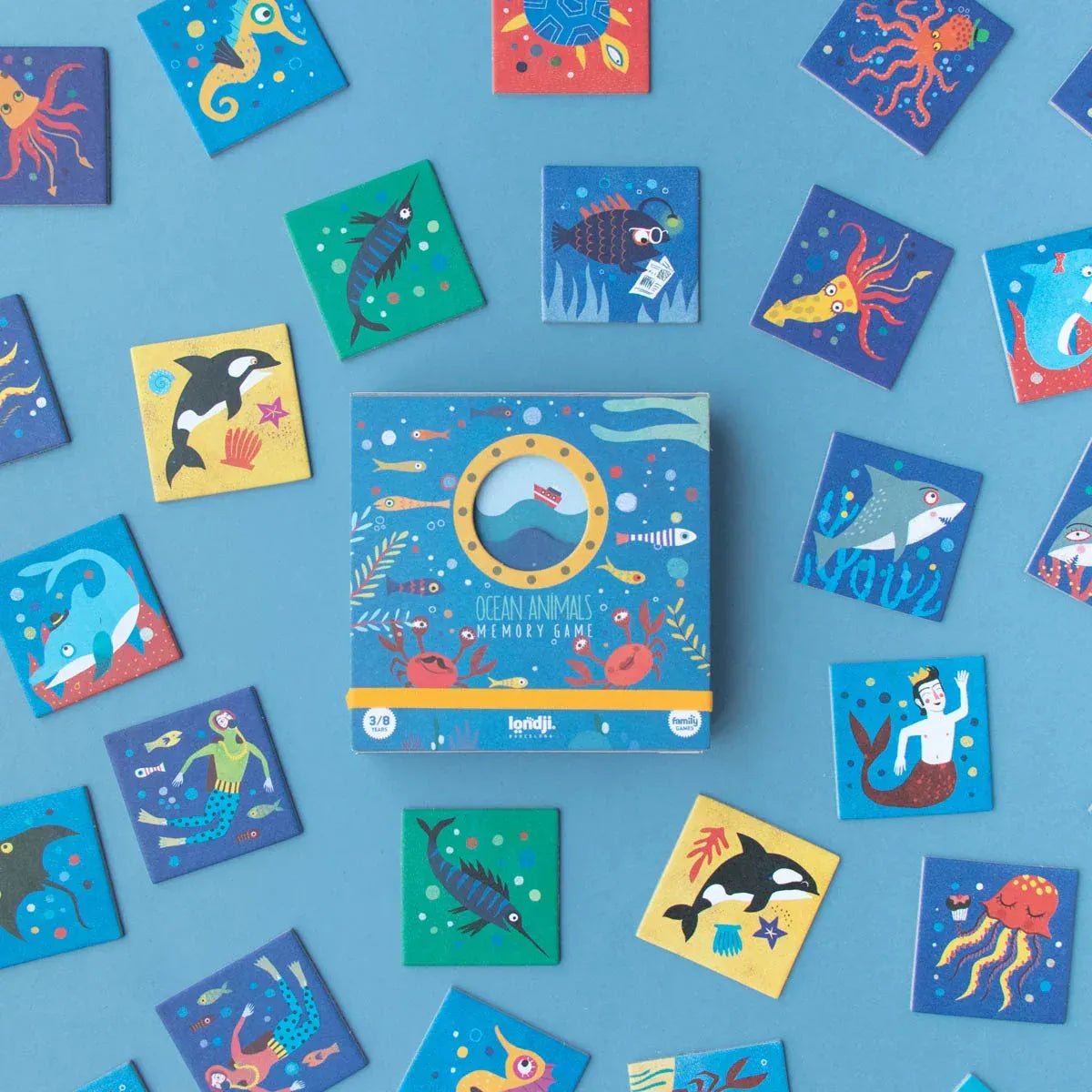 Londji - Memory - Spiel • Ocean Animals - ROSA ECK