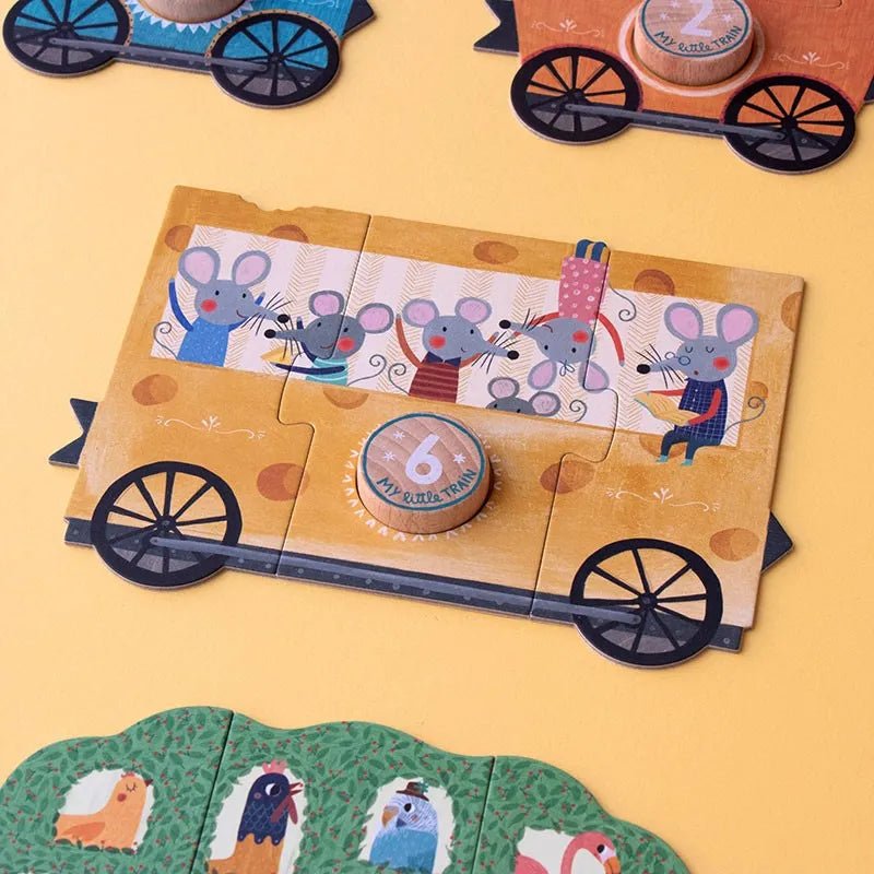 Londji - MY LITTLE TRAIN Kinder - Puzzle - Puzzle - ROSA ECK