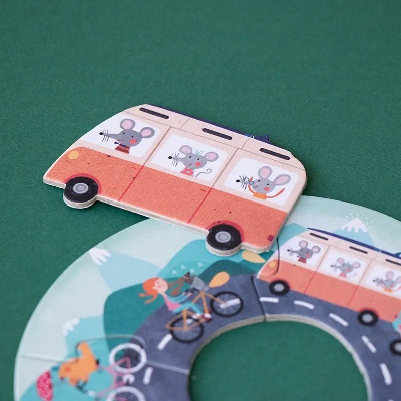 Londji - PETIT VOYAGE Pocket - Kinder - Puzzle - Puzzle - ROSA ECK