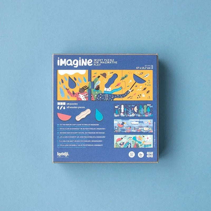 Londji - Puzzle (ab 3 Jahren) • Imagine - ROSA ECK