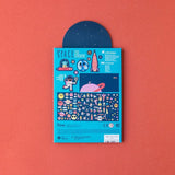 Londji - Sticker - Set (ab 3 Jahren) • Space - ROSA ECK