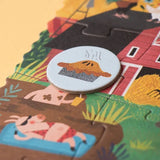 Londji - Taschenpuzzle (ab 3 Jahren) • My Little Farm - ROSA ECK